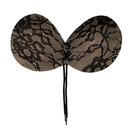 BYE-BRA - SOUTIEN-GORGE ADHÉSIF EMPLACEMENT & BRODERIE BONNET A - 7eme ciel