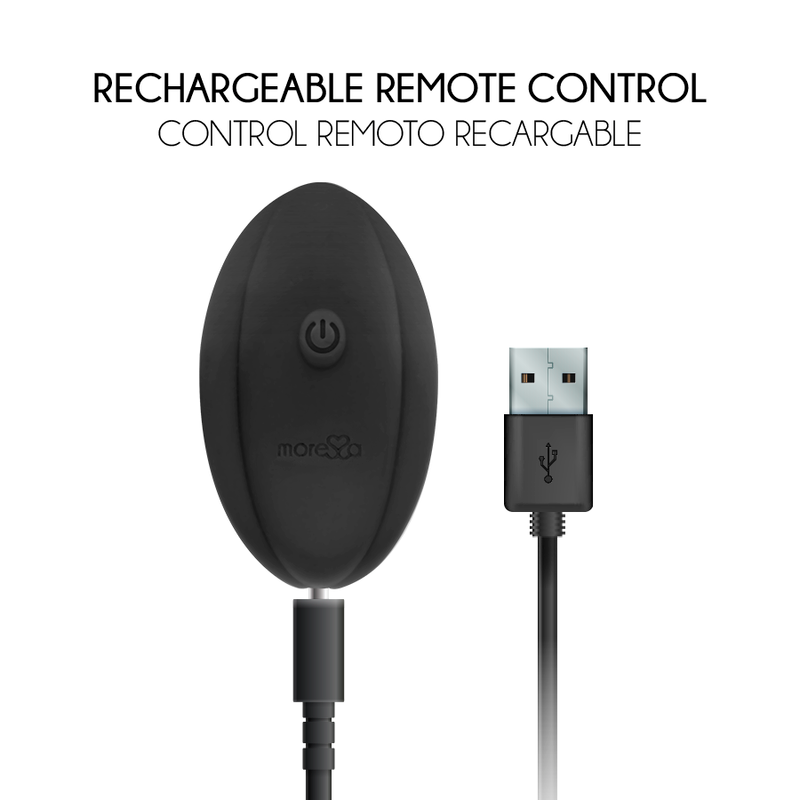 MORESSA - STIMULATEUR  TÉLÉCOMMANDE LAUREN POUR COUPLES - 7eme ciel