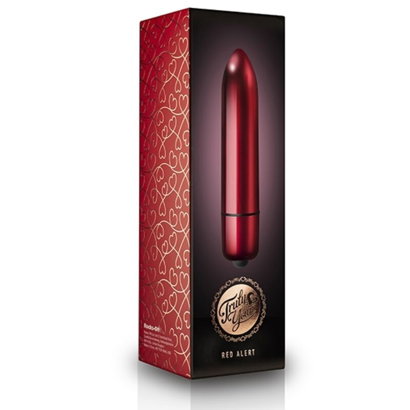 ROCKS-OFF - TRULY YOURS RO-120 00 BALLE VIBRANTE ALERTE ROUGE - 7eme ciel
