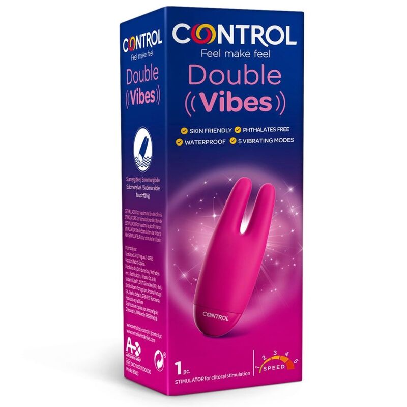 CONTROL - STIMULATEUR DOUBLE VIBES - 7eme ciel