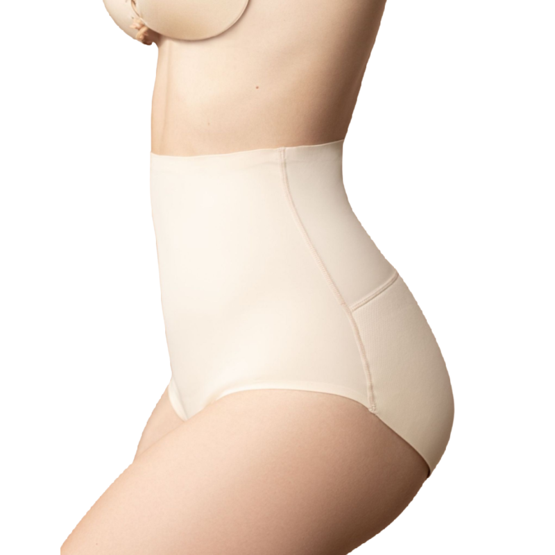 BYE-BRA - CULOTTE HAUTE AVEC REMBOURRAGE DES FESSES TAILLE S - 7eme ciel