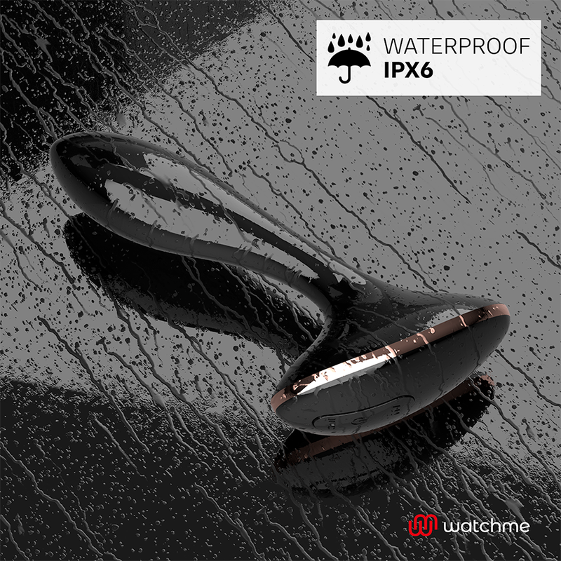 ANBIGUO - WATCHME VIBRATEUR TÉLÉCOMMANDE PLUG ANAL VERNET - 7eme ciel