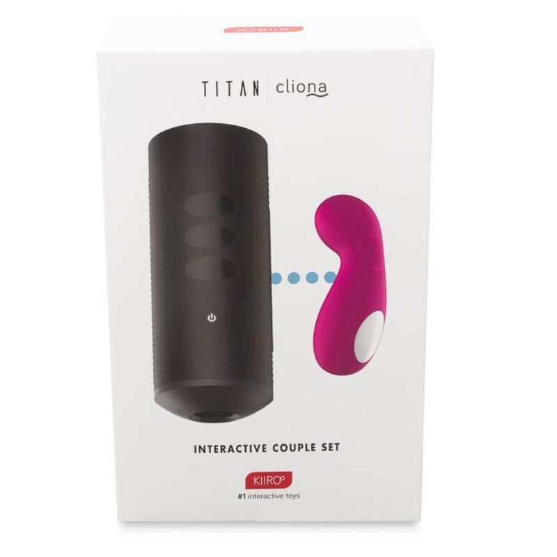 KIIROO - ENSEMBLE COUPLES TITAN ET CLIONA LILAS - 7eme ciel
