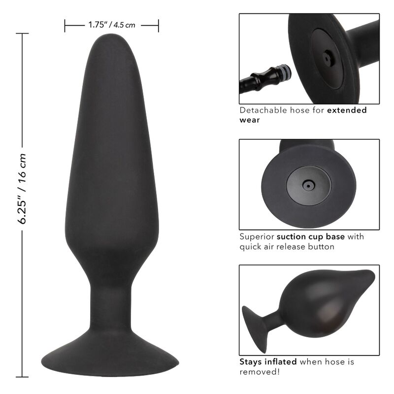 CALEXOTICS - BOUCHON GONFLABLE EN SILICONE XL - 7eme ciel