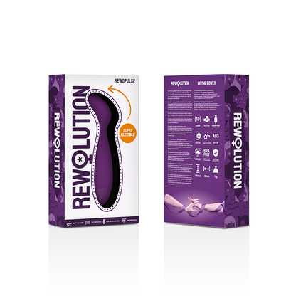 REWOLUTION - REWOPULSE VIBRATEUR FLEXIBLE STIMULATEUR DE POINT G - 7eme ciel