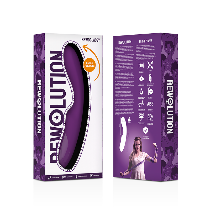 REWOLUTION - VIBRATEUR SOUPLE REWOCLASSY - 7eme ciel
