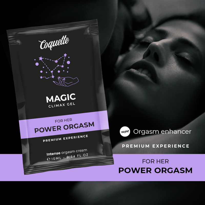 COQUETTE CHIC DESIRE - GEL CLIMAX POCKET MAGIC POUR SON GEL AMÉLIORANT LORGASME 10 ML - 7eme ciel