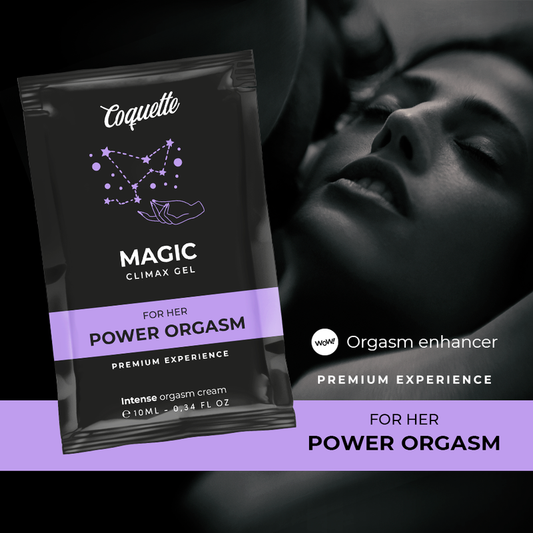 COQUETTE CHIC DESIRE - GEL CLIMAX POCKET MAGIC POUR SON GEL AMÉLIORANT LORGASME 10 ML - 7eme ciel