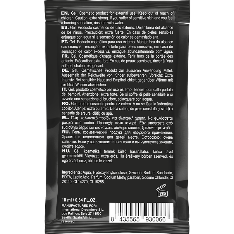 COQUETTE CHIC DESIRE - GEL CLIMAX POCKET MAGIC POUR SON GEL AMÉLIORANT LORGASME 10 ML - 7eme ciel