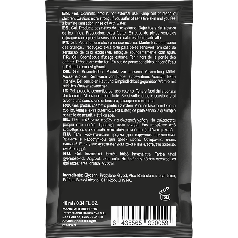 COQUETTE CHIC DESIRE - GEL RETARDANT POCKET CHRONOS POUR LUI 10 ML - 7eme ciel