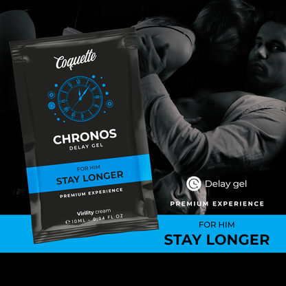 COQUETTE CHIC DESIRE - GEL RETARDANT POCKET CHRONOS POUR LUI 10 ML - 7eme ciel