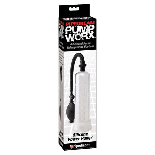 PUMP WORX - SILICONE POWER PUMP CLEAR - 7eme ciel