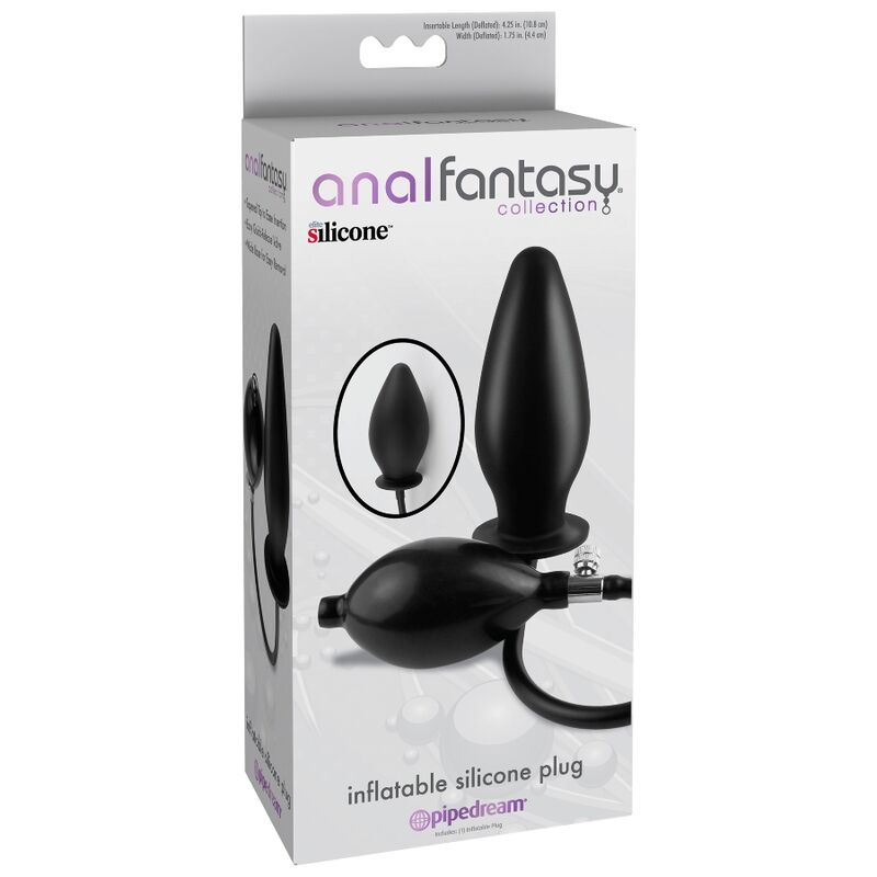 ANAL FANTASY - BOUCHON GONFLABLE EN SILICONE - 7eme ciel