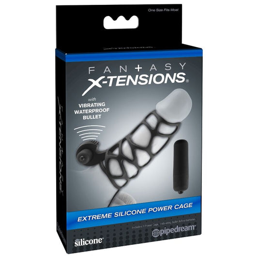 FANTASY X- TENSIONS - CAGE DE PUISSANCE EN SILICONE EXTRÊME - 7eme ciel