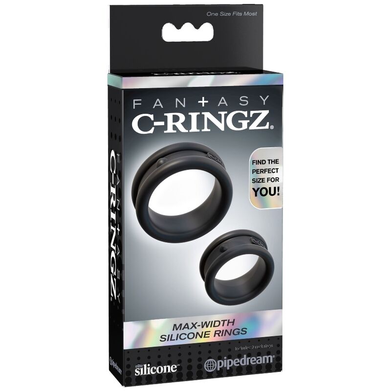 FANTASY C-RINGZ - BAGUES EN SILICONE MAX / LARGE - 7eme ciel