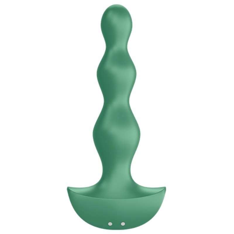 SATISFYER - VIBRATEUR LOLLI PLUG 2 PLUG VERT - 7eme ciel