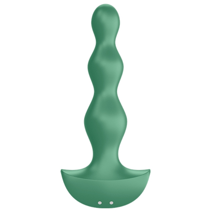 SATISFYER - VIBRATEUR LOLLI PLUG 2 PLUG VERT - 7eme ciel