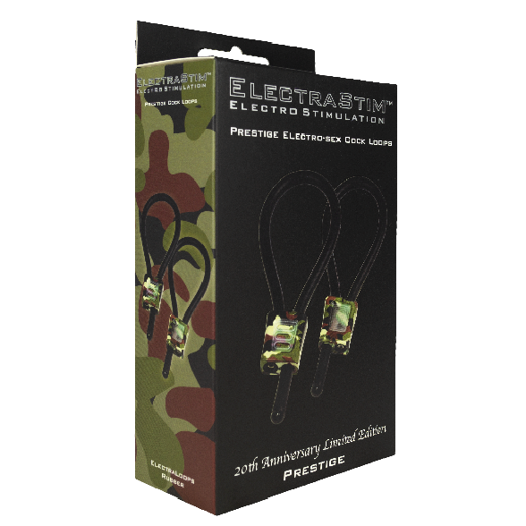 ELECTRASTIM - ANNEAUX PÉNINS RÉGLABLES PRESTIGE ELECTRALOOPS CAMOUFLAGE - 7eme ciel