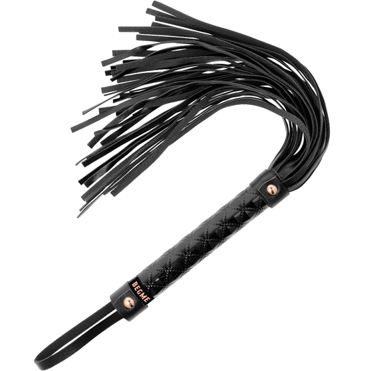 BEGME - BLACK EDITION FLOGGER EN CUIR VEGAN - 7eme ciel
