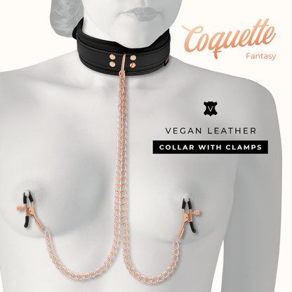 COQUETTE CHIC DESIRE - COLLIER PINCE TIP FANTAISIE AVEC DOUBLURE EN NÉOPRÈNE - 7eme ciel