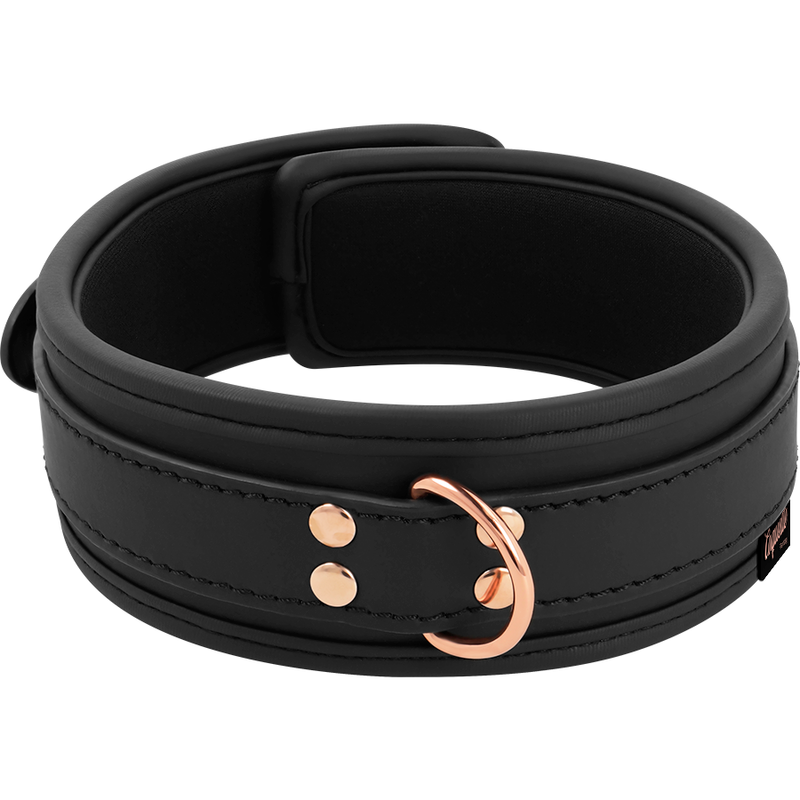 COQUETTE CHIC DESIRE - COLLIER FANTAISIE EN CUIR VÉGAN AVEC BRACELET ET DOUBLURE EN NÉOPRÈNE - 7eme ciel