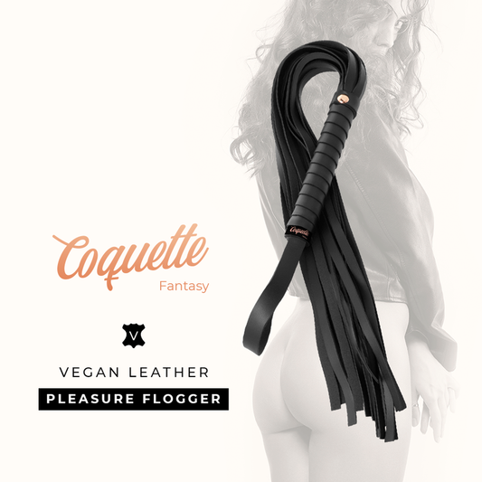 COQUETTE CHIC DESIRE - FOUET FANTAISIE EN CUIR VÉGAN - 7eme ciel