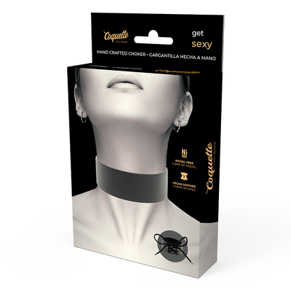 COQUETTE CHIC DESIRE - RAS DE COU EN CUIR VÉGAN - 7eme ciel