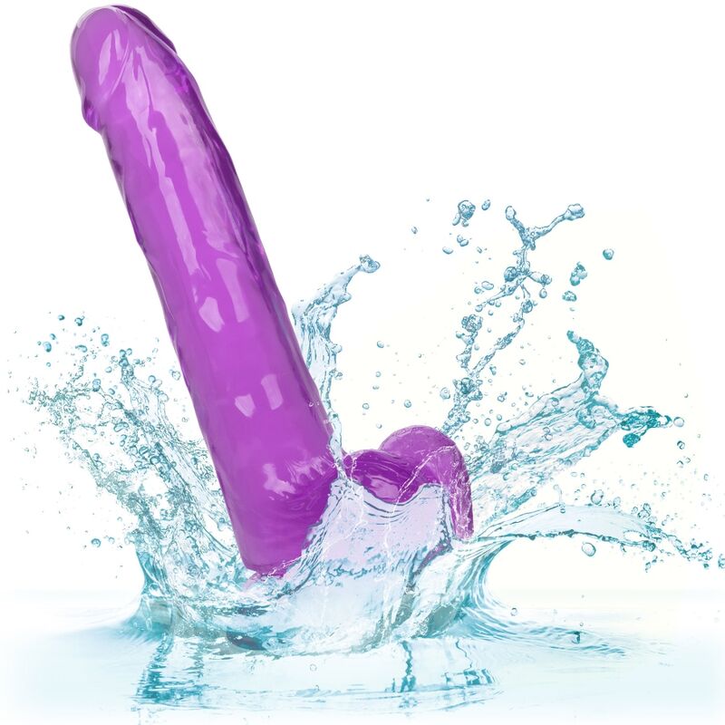 CALEXOTICS - GODE REINE TAILLE VIOLET 20.3 CM - 7eme ciel