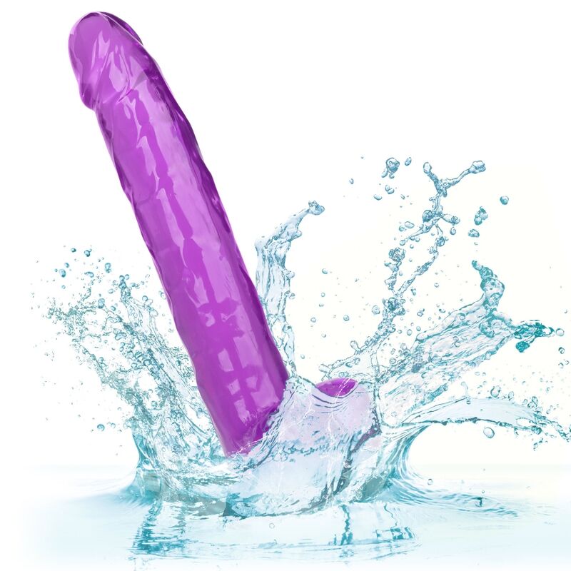 CALEXOTICS - GODE REINE TAILLE VIOLET 25.5 CM - 7eme ciel