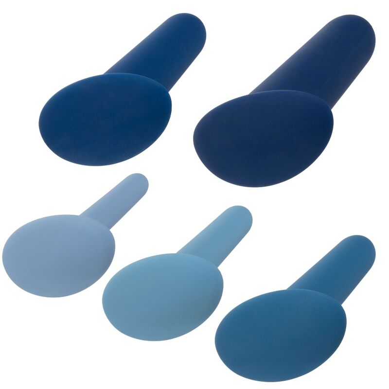 CALEXOTICS - ENSEMBLE DENTRAÎNEMENT ANAL PORTABLE 5 PIÈCES - 7eme ciel