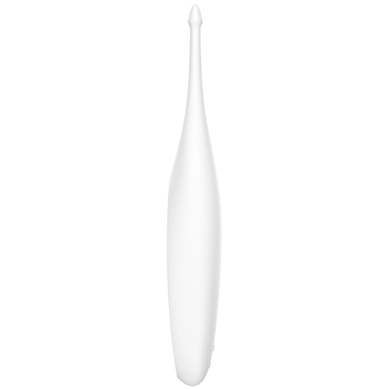 SATISFYER - VIBRATEUR TWIRLING FUN TIP BLANC - 7eme ciel
