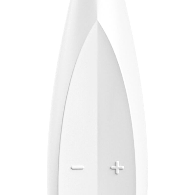 SATISFYER - VIBRATEUR TWIRLING FUN TIP BLANC - 7eme ciel