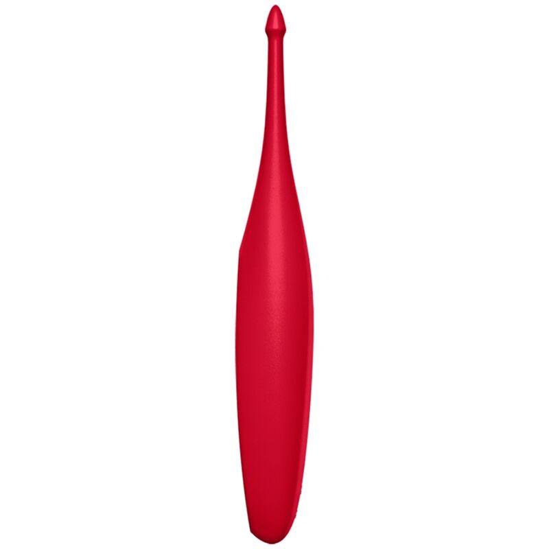 SATISFYER - VIBRATEUR TWIRLING FUN TIP ROUGE - 7eme ciel