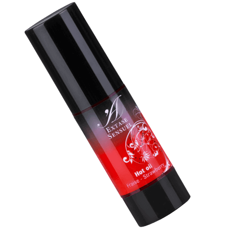 EXTASE SENSUAL - HUILE STIMULANTE CHALEUR FRAISE 30 ML - 7eme ciel