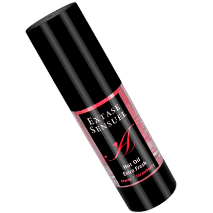 EXTASE SENSUAL - HUILE STIMULANTE FRAISE TRIP THERMIQUE 35 ML - 7eme ciel