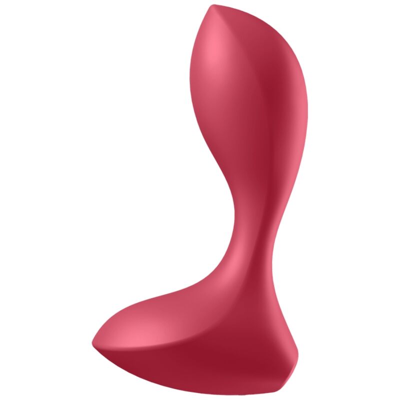 SATISFYER - BOUCHON VIBRANT BACKDOOR LOVER ROUGE - 7eme ciel