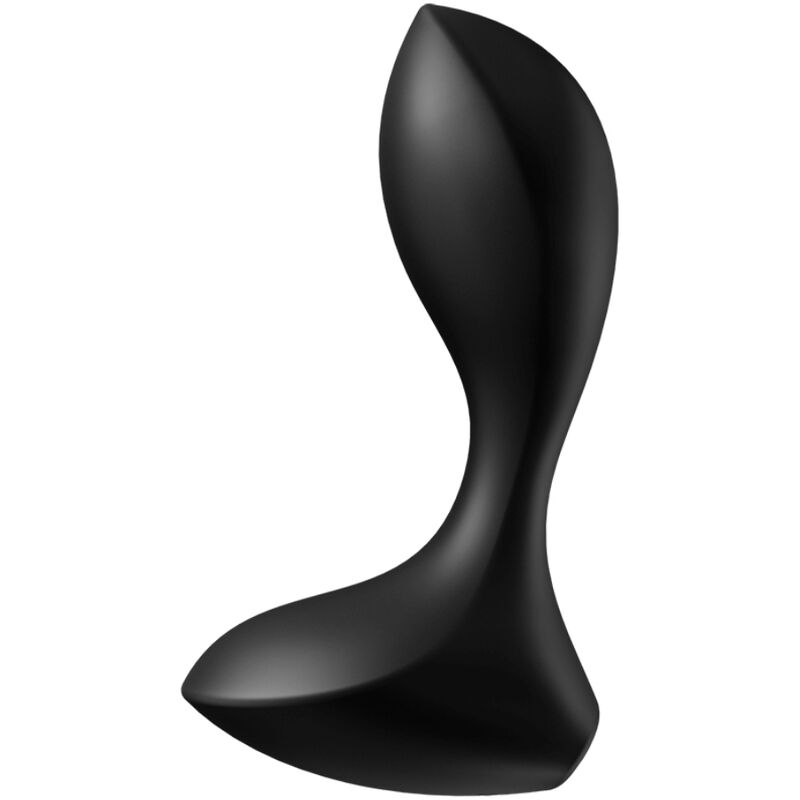 SATISFYER - BOUCHON VIBRANT BACKDOOR LOVER NOIR - 7eme ciel