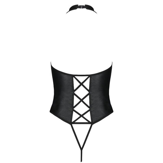 PASSION - NANCY BODY CUIR ÉCOLOGIQUE S/M