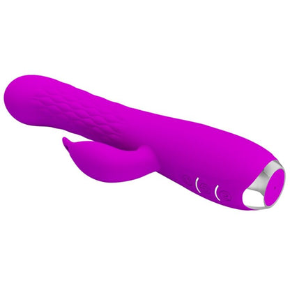 PRETTY LOVE - VIBRATEUR MOLLY AVEC ROTATION RECHARGEABLE - 7eme ciel