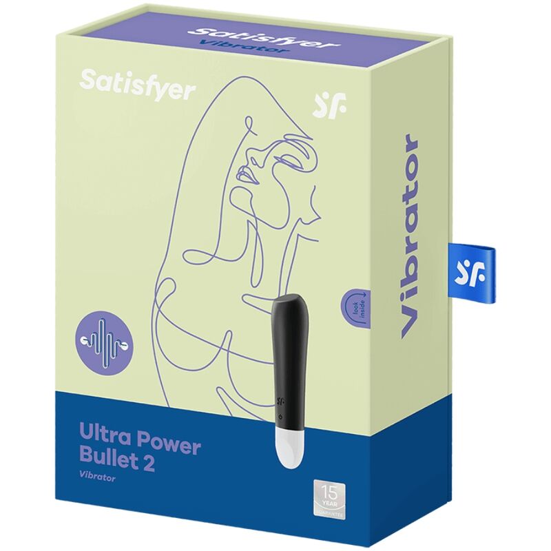 SATISFYER - ULTRA POWER BULLET 2 NOIR - 7eme ciel
