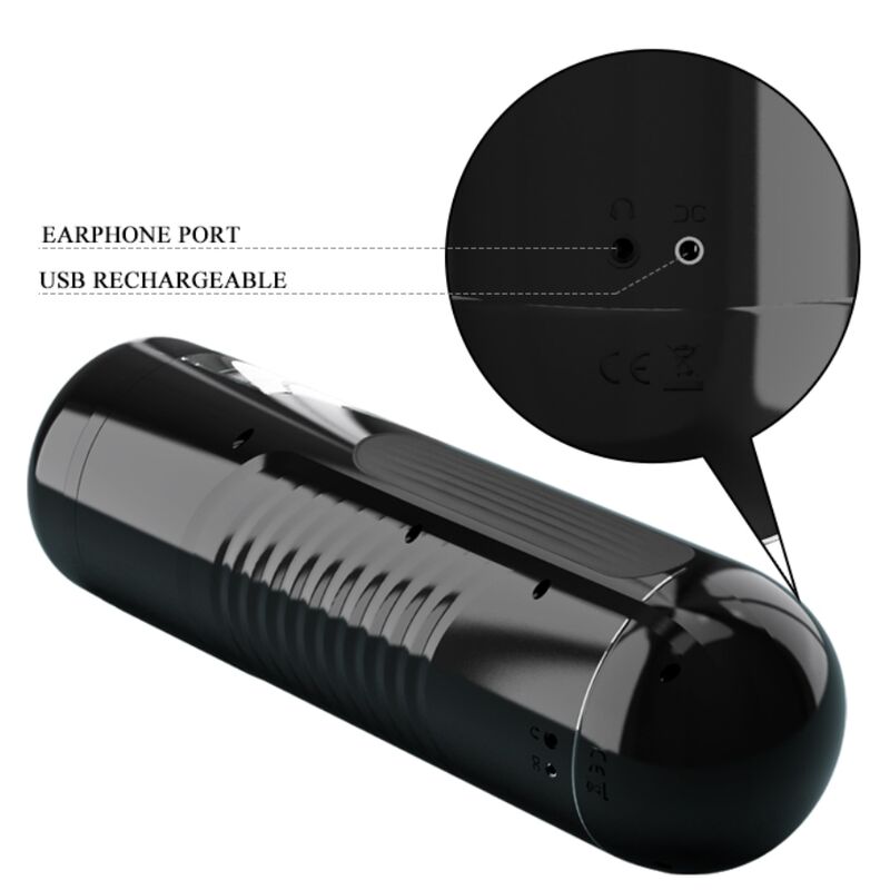 PRETTY LOVE - MASTURBATEUR RECHARGEABLE MULTIFONCTION LORELEI - 7eme ciel