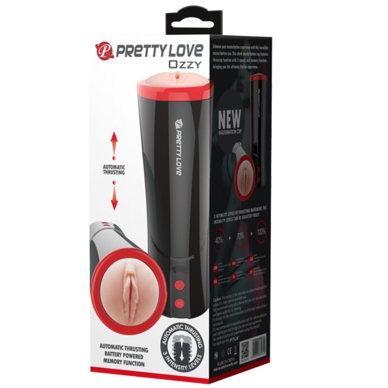 PRETTY LOVE - MASTURBATEUR MULTIFONCTION OZZY - 7eme ciel