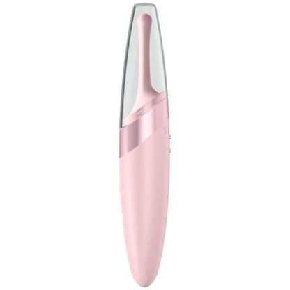SATISFYER - VIBRATEUR  POINTE DE CLIT TWIRLING DELIGHT ROSE - 7eme ciel