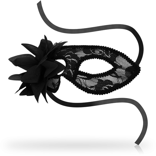 OHMAMA - MASQUES MASQUES DENTELLES NOIRES ET FLEURS - 7eme ciel