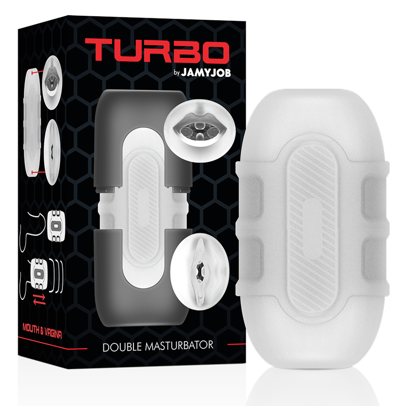 JAMYJOB - MASTURBATEUR DOUBLE TURBO - 7eme ciel