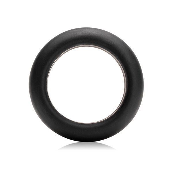 JE JOUE - ANNEAU PÉNIAL EN SILICONE  EXTENSION MAXIMALE - NOIR - 7eme ciel