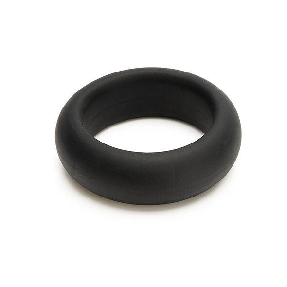 JE JOUE - ANNEAU PÉNIAL EN SILICONE  EXTENSION MAXIMALE - NOIR - 7eme ciel