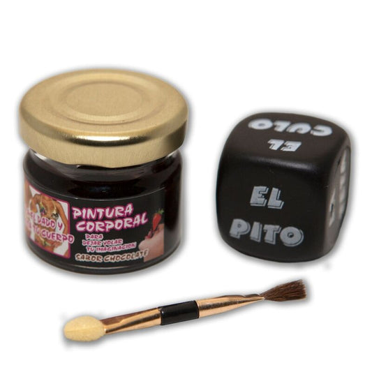 DIABLO PICANTE - PEINTURE AU CHOCOLAT ET MATRICE POUR LE CORPS