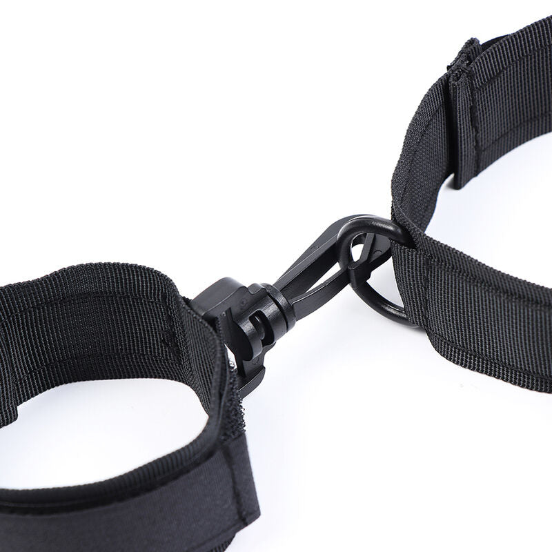 OHMAMA FETISH - MENOTTES ET COLLIER EN NYLON - 7eme ciel