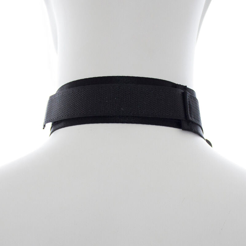 OHMAMA FETISH - MENOTTES ET COLLIER EN NYLON - 7eme ciel